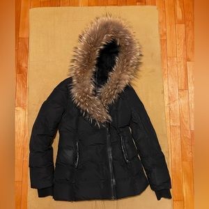 Mackage Down Coat with Signature Fur Collar